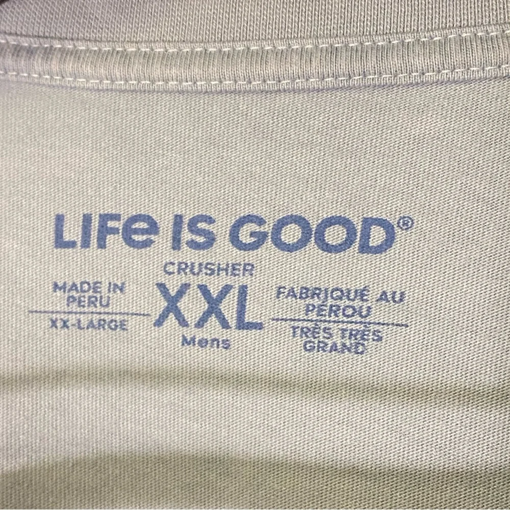 'Grateful Dog' Life is Good Men's' XXL Tee Like New - Picture 6 of 8